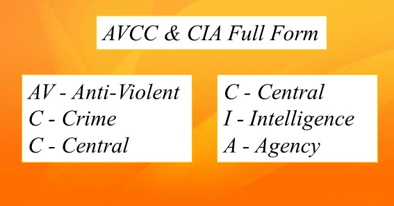 AVCC CIA Full Form