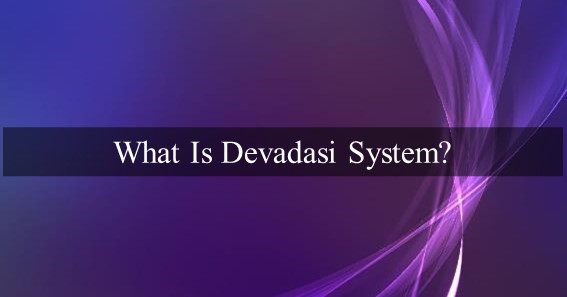 what is devadasi system