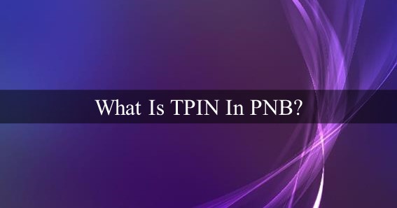 What Is TPIN In PNB